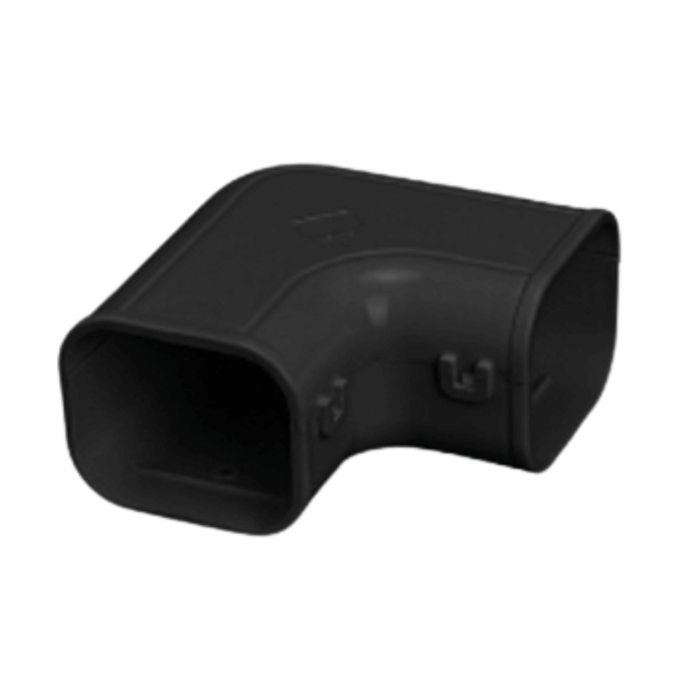 อุปกรณ์ข้องอโค้ง รางครอบท่อแอร์ UE-75BK (75 มม.) ELBOW UPC UPVC DUCT LINER_0